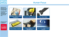 Desktop Screenshot of humanfocus2.co.uk